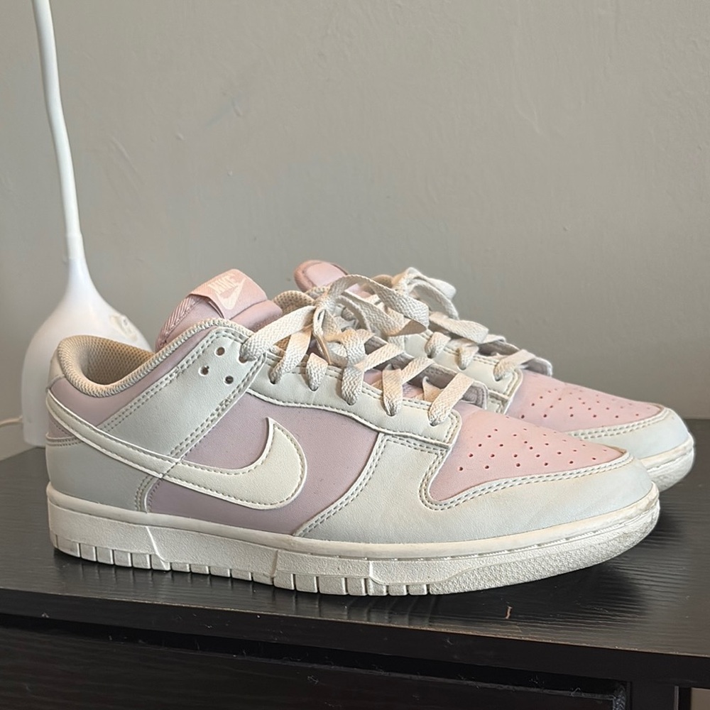 Nike Pastel Pink and Cream Sneakers